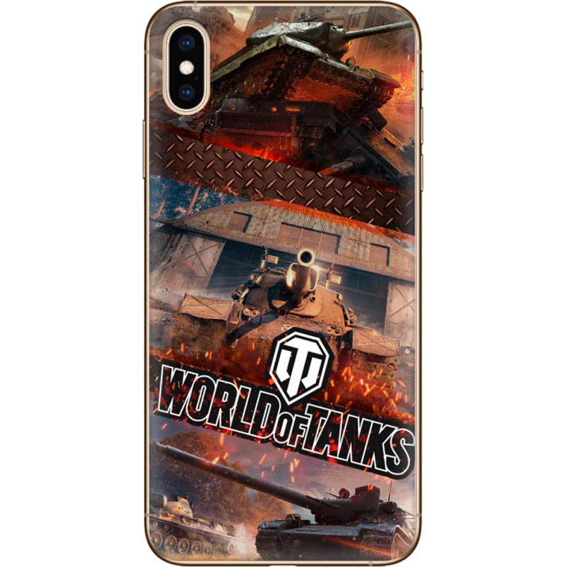 Чехол Uprint Apple iPhone XS Max World Of Tanks