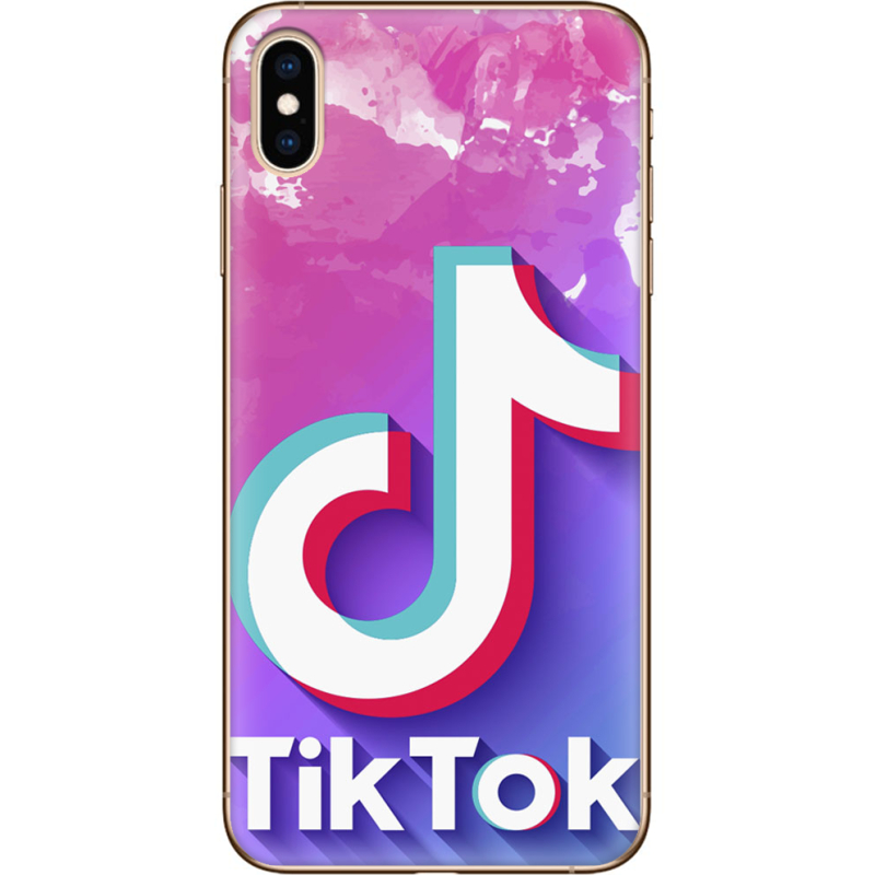 Чехол Uprint Apple iPhone XS Max TikTok