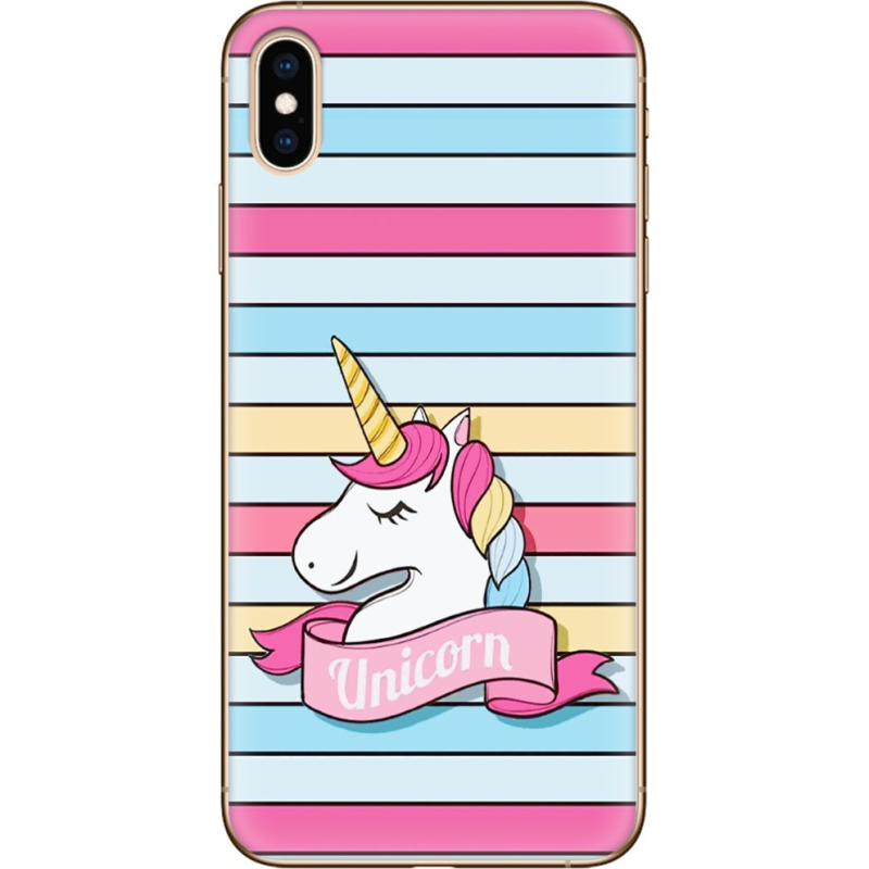 Чехол Uprint Apple iPhone XS Max Unicorn