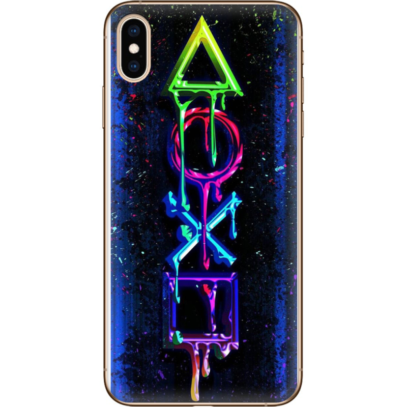 Чехол Uprint Apple iPhone XS Max Graffiti symbols