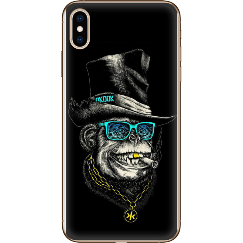 Чехол Uprint Apple iPhone XS Max Rich Monkey