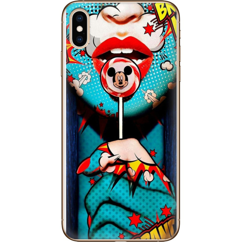 Чехол Uprint Apple iPhone XS Max Girl Pop Art