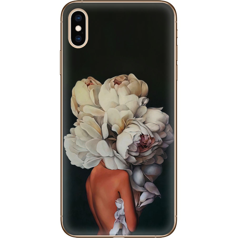 Чехол Uprint Apple iPhone XS Max Exquisite White Flowers