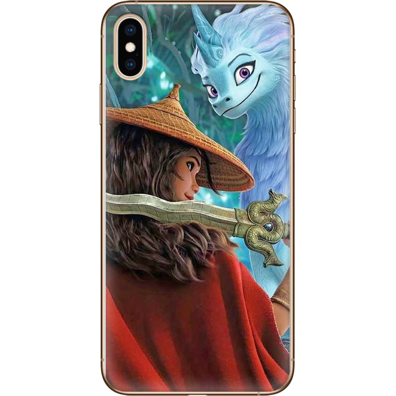 Чехол Uprint Apple iPhone XS Max Raya and the Dragon
