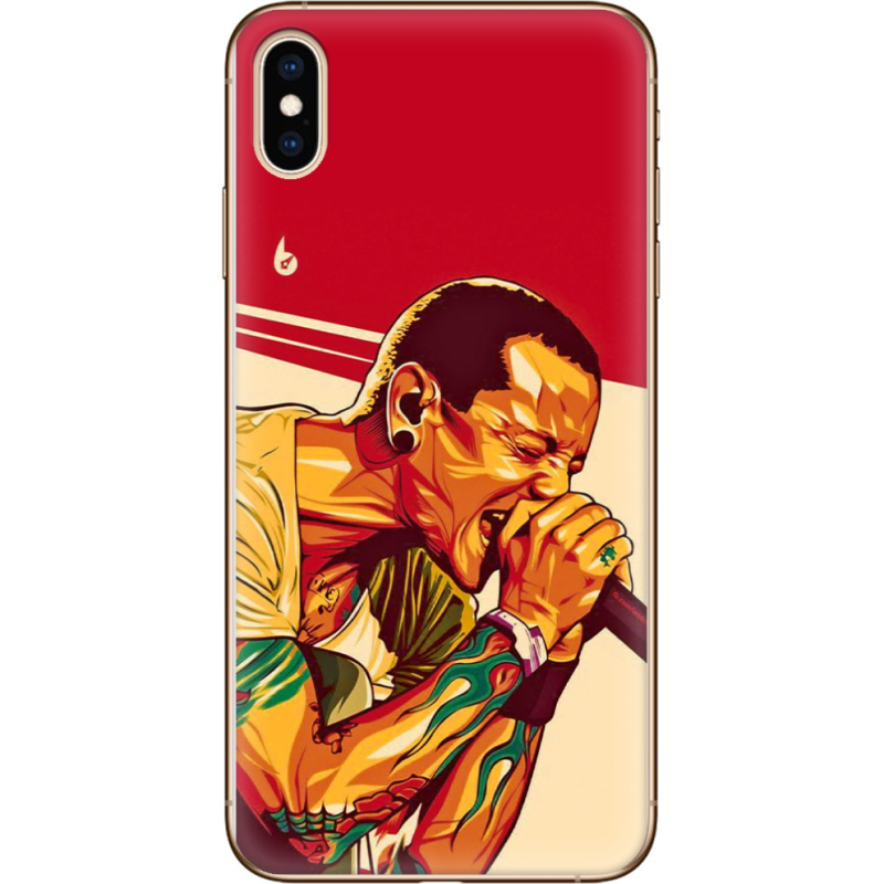 Чехол Uprint Apple iPhone XS Max Chester Bennington