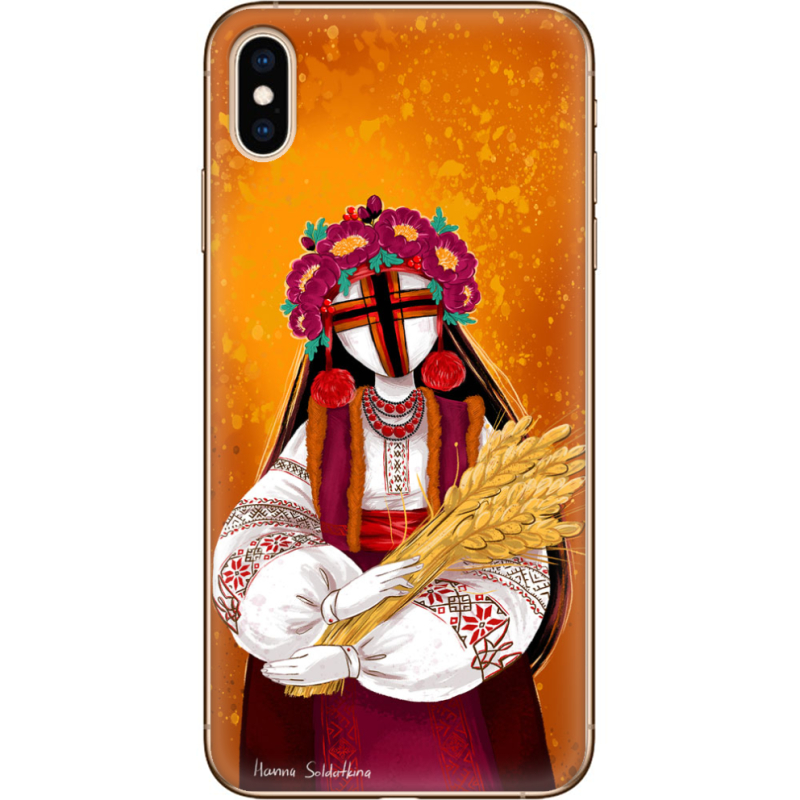 Чехол Uprint Apple iPhone XS Max Motanka by H Soldatkina