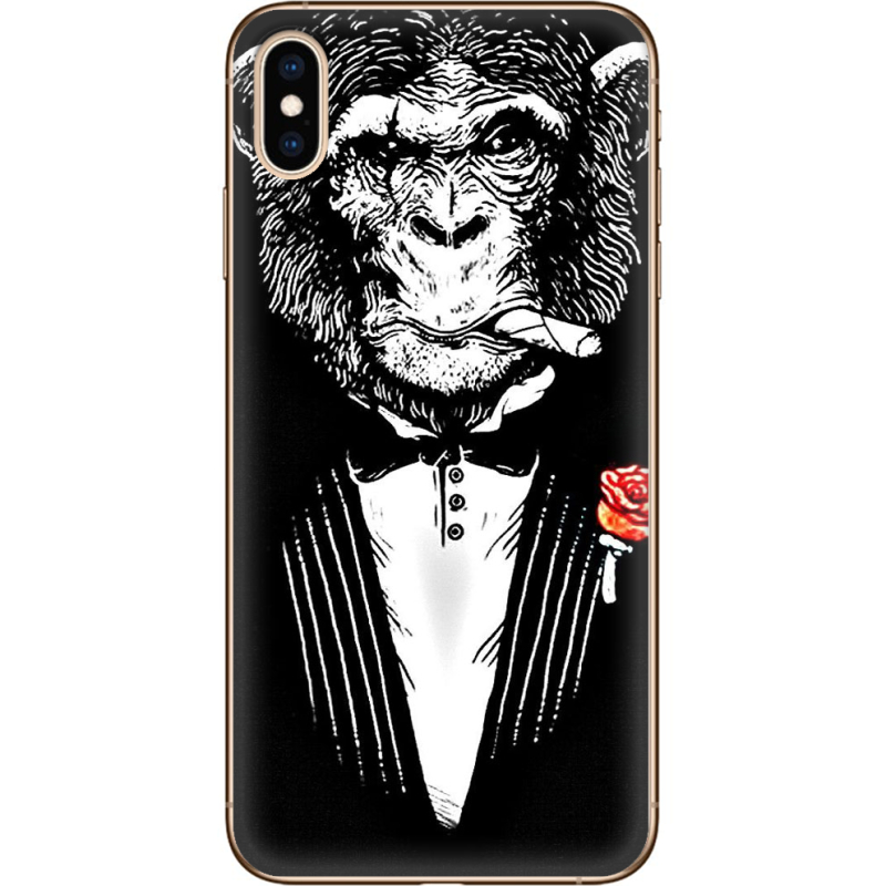 Чехол Uprint Apple iPhone XS Max Monkey Don