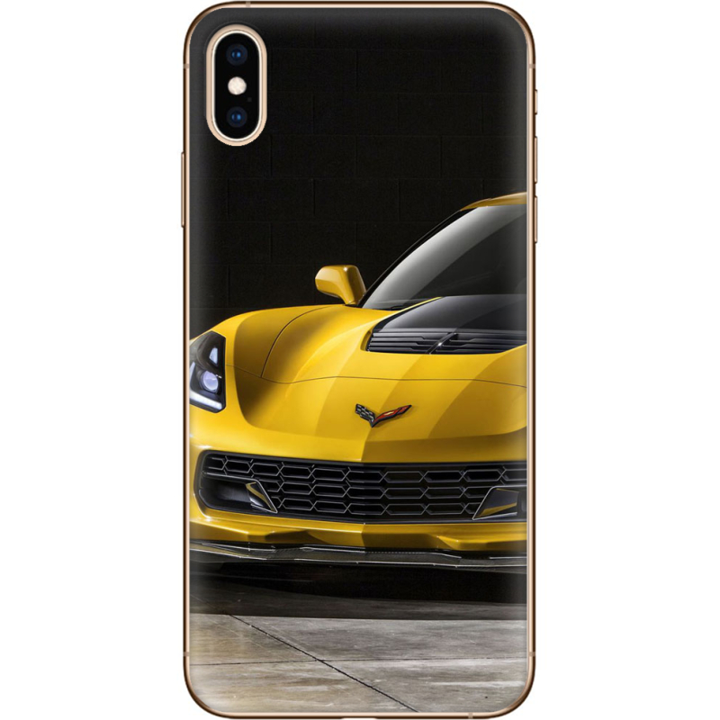 Чехол Uprint Apple iPhone XS Max Corvette Z06