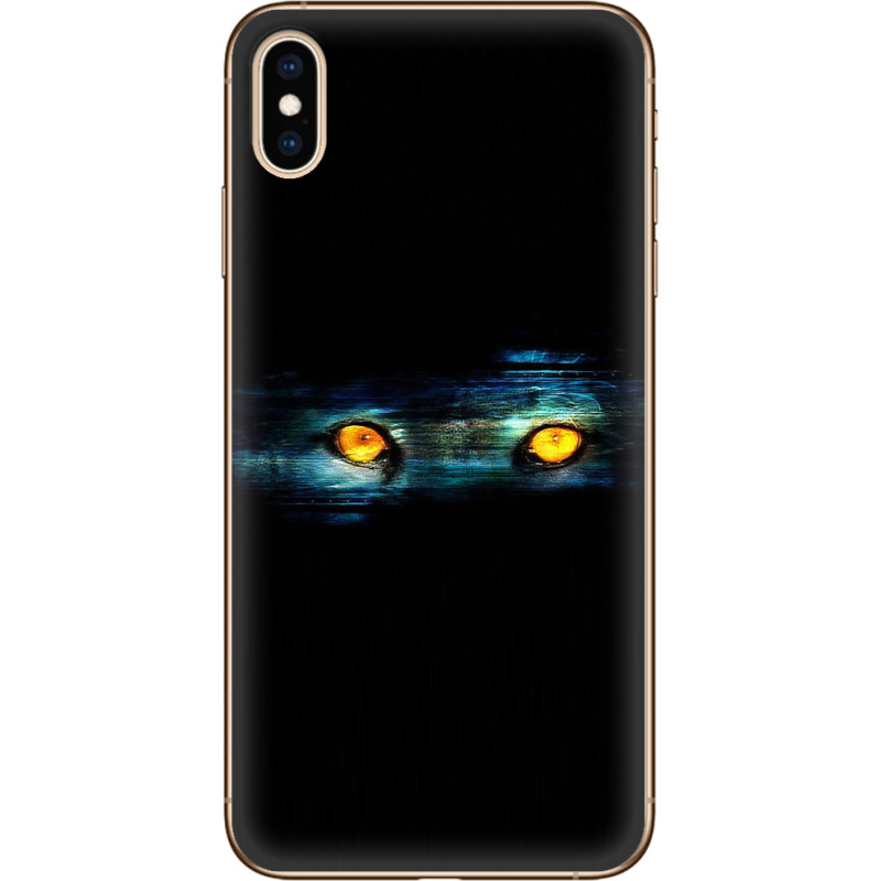 Чехол Uprint Apple iPhone XS Max Eyes in the Dark