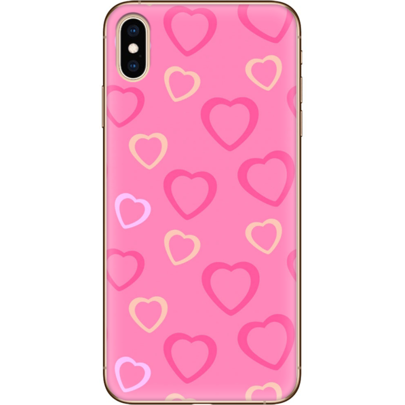 Чехол Uprint Apple iPhone XS Max Sugar Hearts