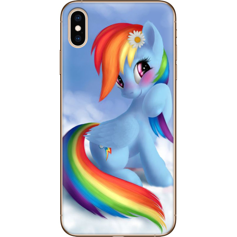 Чехол Uprint Apple iPhone XS Max My Little Pony Rainbow Dash
