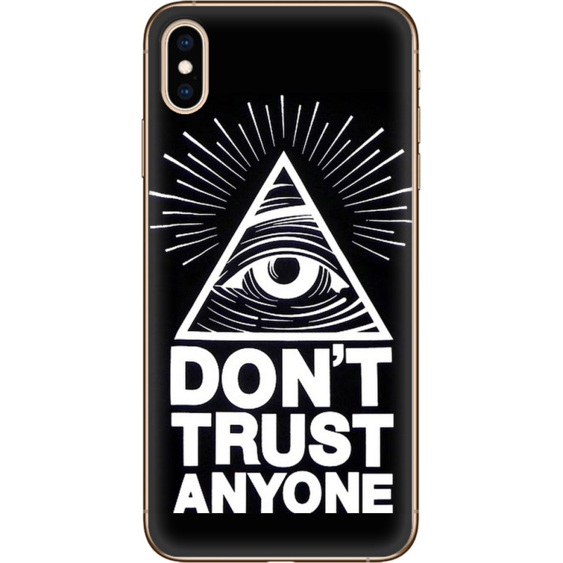 Чехол Uprint Apple iPhone XS Max Dont Trust Anyone