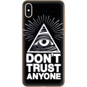 Чехол Uprint Apple iPhone XS Max Dont Trust Anyone