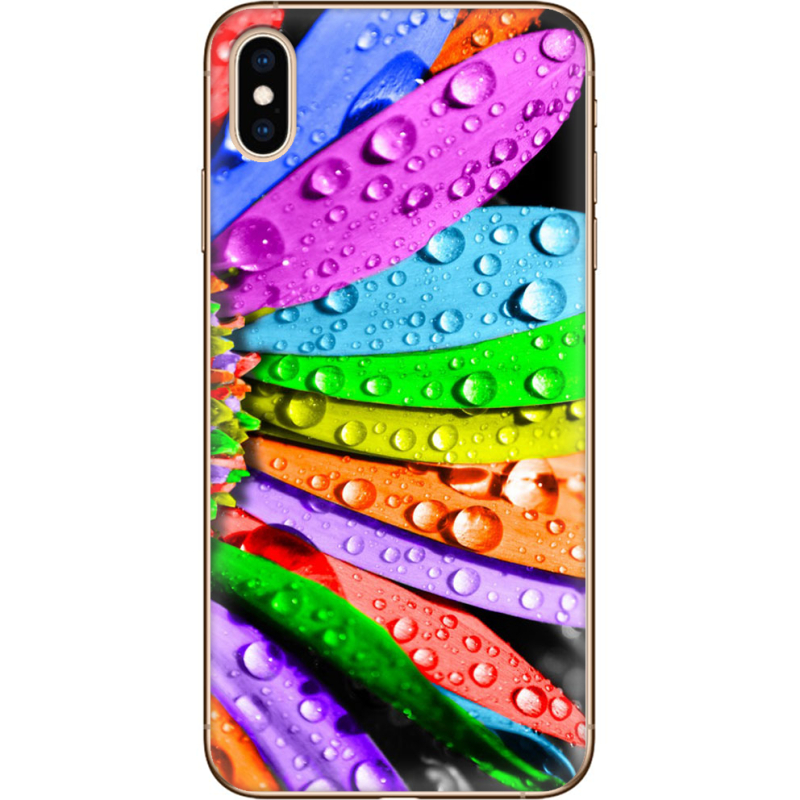 Чехол Uprint Apple iPhone XS Max Colored Chamomile