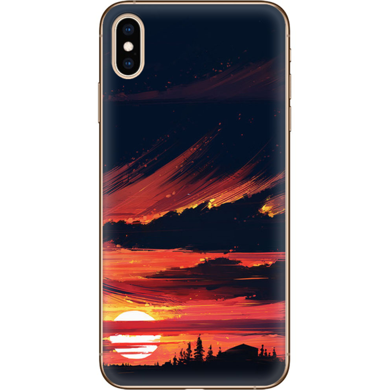 Чехол Uprint Apple iPhone XS Max Sundown