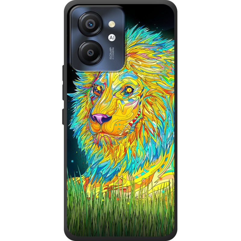 Чохол BoxFace Blackview Color 8 Moonlight Lion