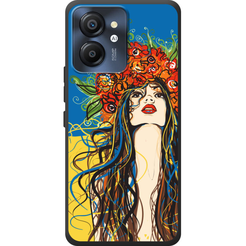 Чохол BoxFace Blackview Color 8 Ukraine Girl