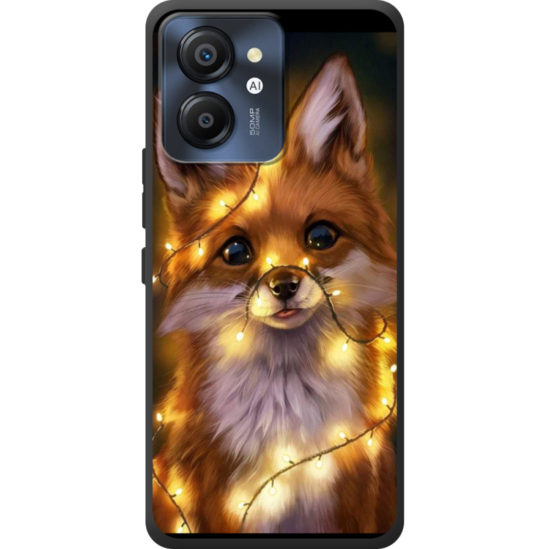 Чохол BoxFace Blackview Color 8 Різдвяна лисичка