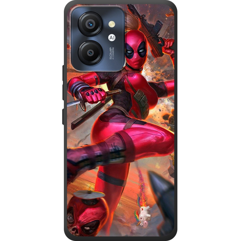 Чохол BoxFace Blackview Color 8 Woman Deadpool