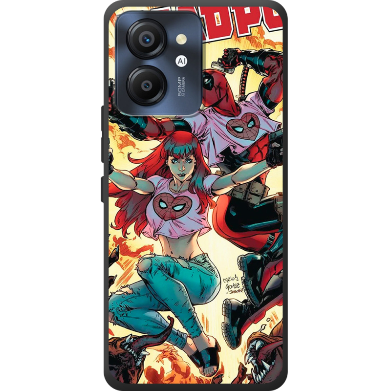 Чохол BoxFace Blackview Color 8 Deadpool and Mary Jane