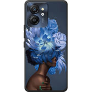 Чохол BoxFace Blackview Color 8 Exquisite Blue Flowers