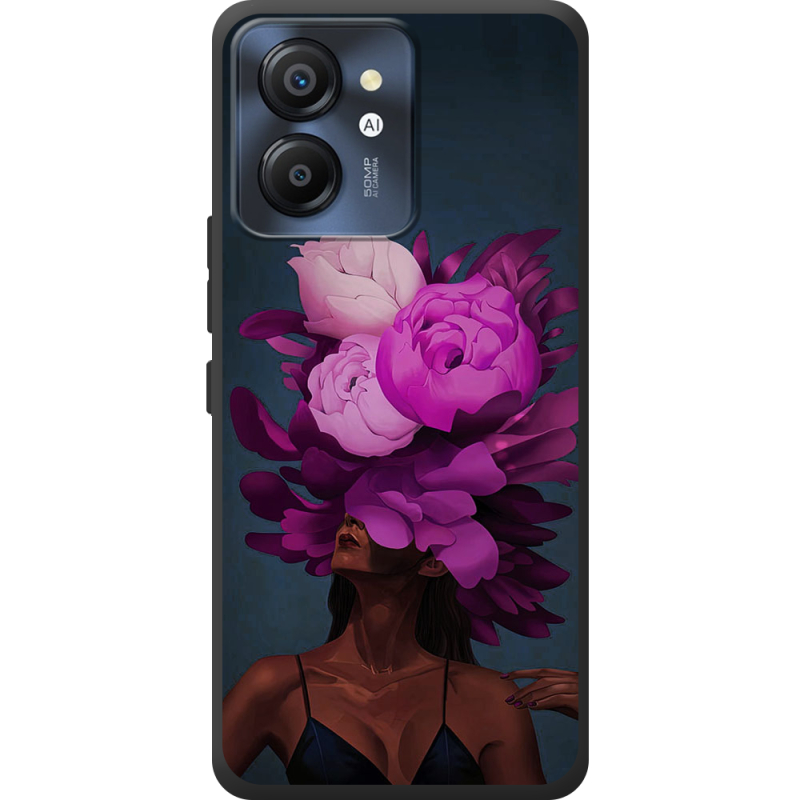 Чохол BoxFace Blackview Color 8 Exquisite Purple Flowers
