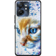 Чохол BoxFace Blackview Color 8 Голубоглазый Кот