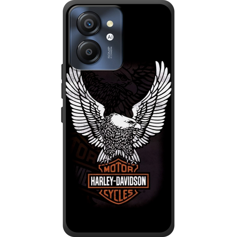 Чохол BoxFace Blackview Color 8 Harley Davidson and eagle