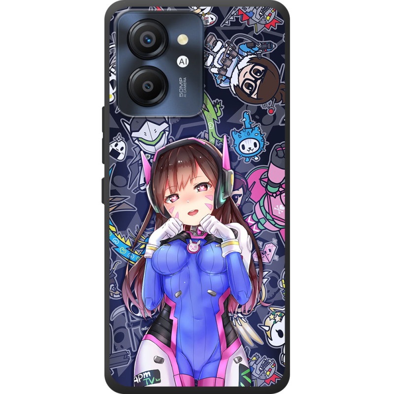 Чохол BoxFace Blackview Color 8 Overwatch D.VA