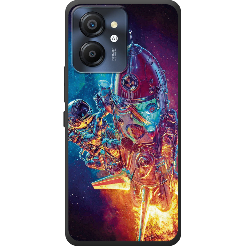 Чохол BoxFace Blackview Color 8 Astronaut in Space