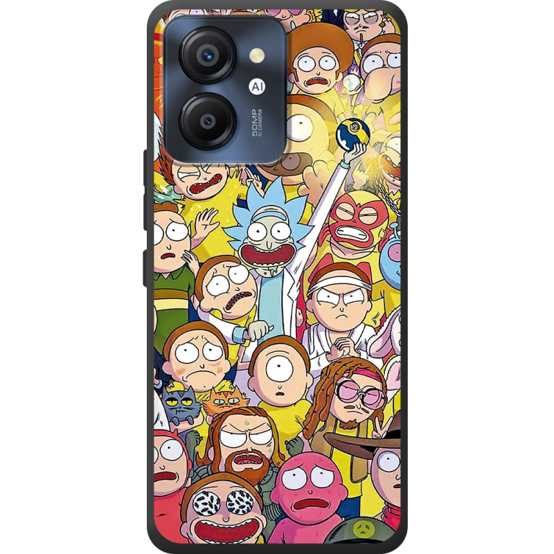 Чохол BoxFace Blackview Color 8 Rick and Morty