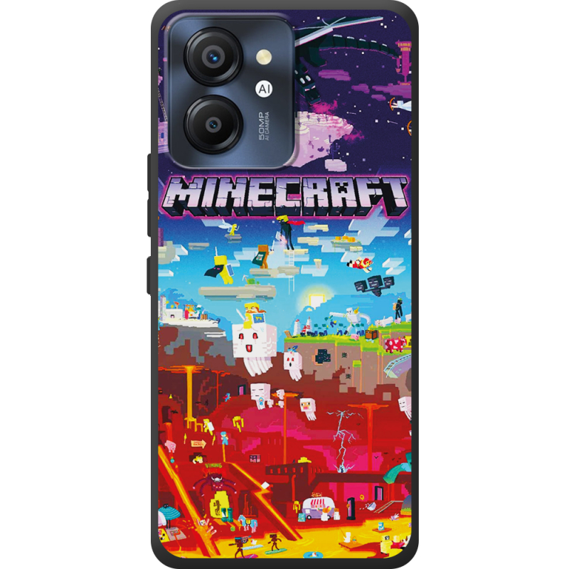 Чохол BoxFace Blackview Color 8 Minecraft World Beyond