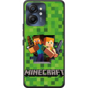 Чохол BoxFace Blackview Color 8 Майнкрафт Стів і Алекс