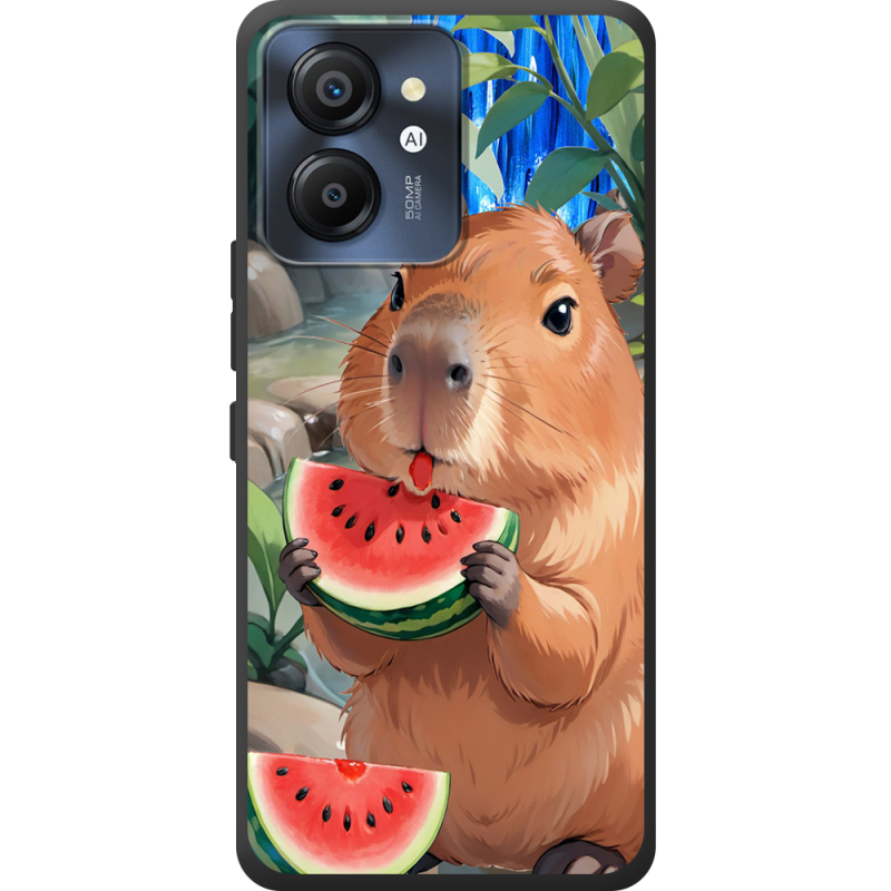 Чохол BoxFace Blackview Color 8 Капібара з кавуном