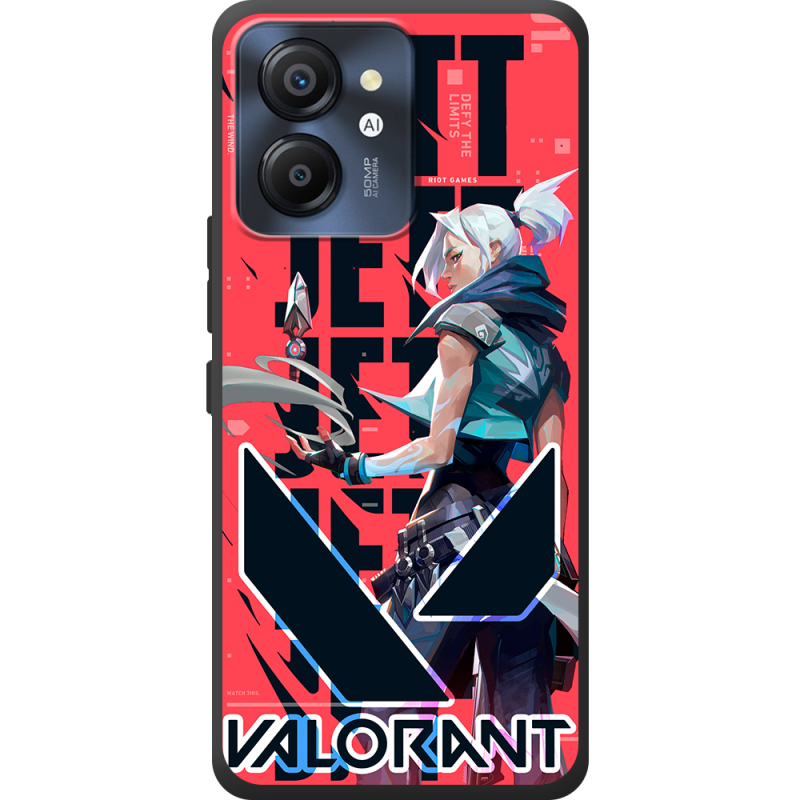Чохол BoxFace Blackview Color 8 Valorant Jett