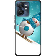 Чохол BoxFace Blackview Color 8 Skier Snowman