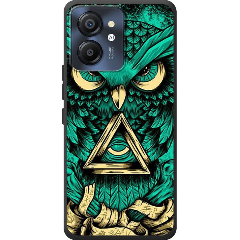 Чохол BoxFace Blackview Color 8 Masonic Owl