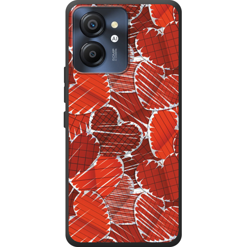 Чохол BoxFace Blackview Color 8 Heart Strings