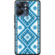 Чохол BoxFace Blackview Color 8 Блакитний Орнамент