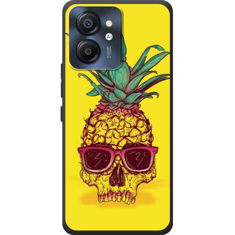 Чохол BoxFace Blackview Color 8 Pineapple Skull