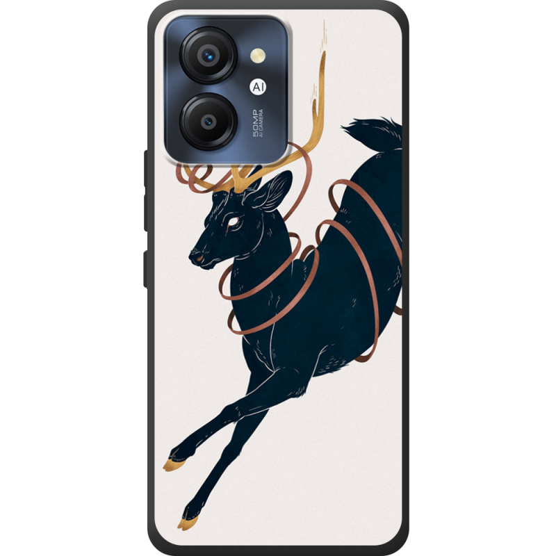 Чохол BoxFace Blackview Color 8 Black Deer