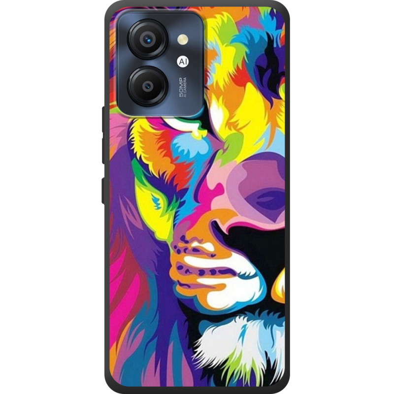 Чохол BoxFace Blackview Color 8 Frilly Lion