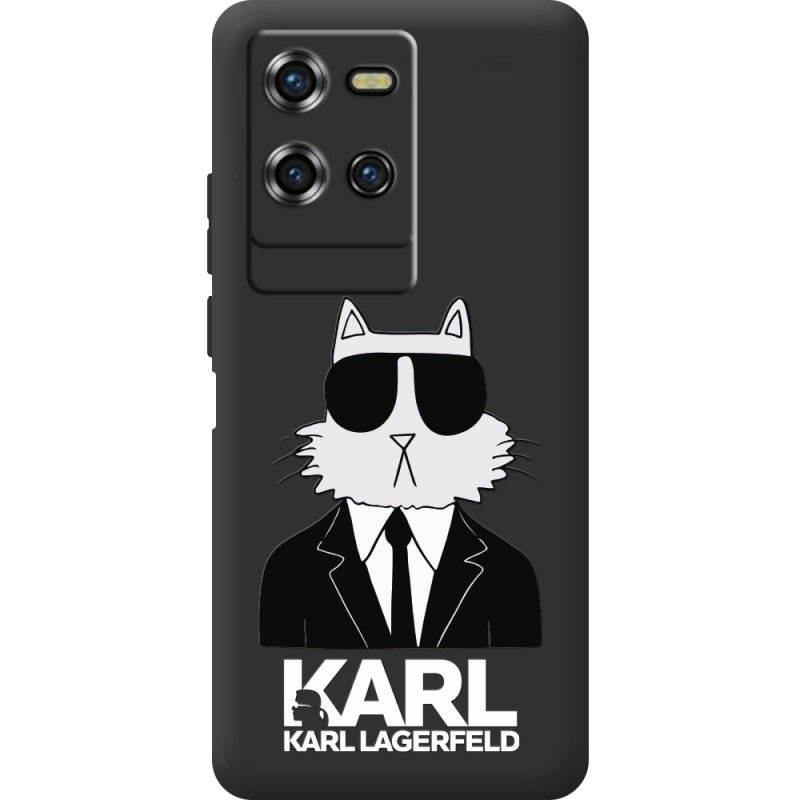 Чорний чохол BoxFace Oukitel WP50 Cat in Black