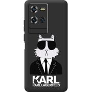 Чорний чохол BoxFace Oukitel WP50 Cat in Black