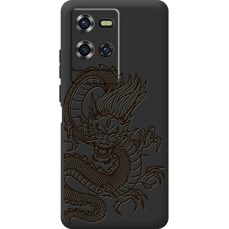 Чорний чохол BoxFace Oukitel WP50 Chinese Dragon