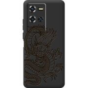 Чорний чохол BoxFace Oukitel WP50 Chinese Dragon
