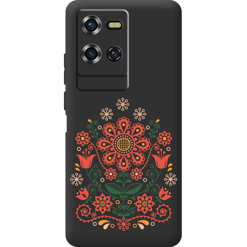 Чорний чохол BoxFace Oukitel WP50 Ukrainian Ornament