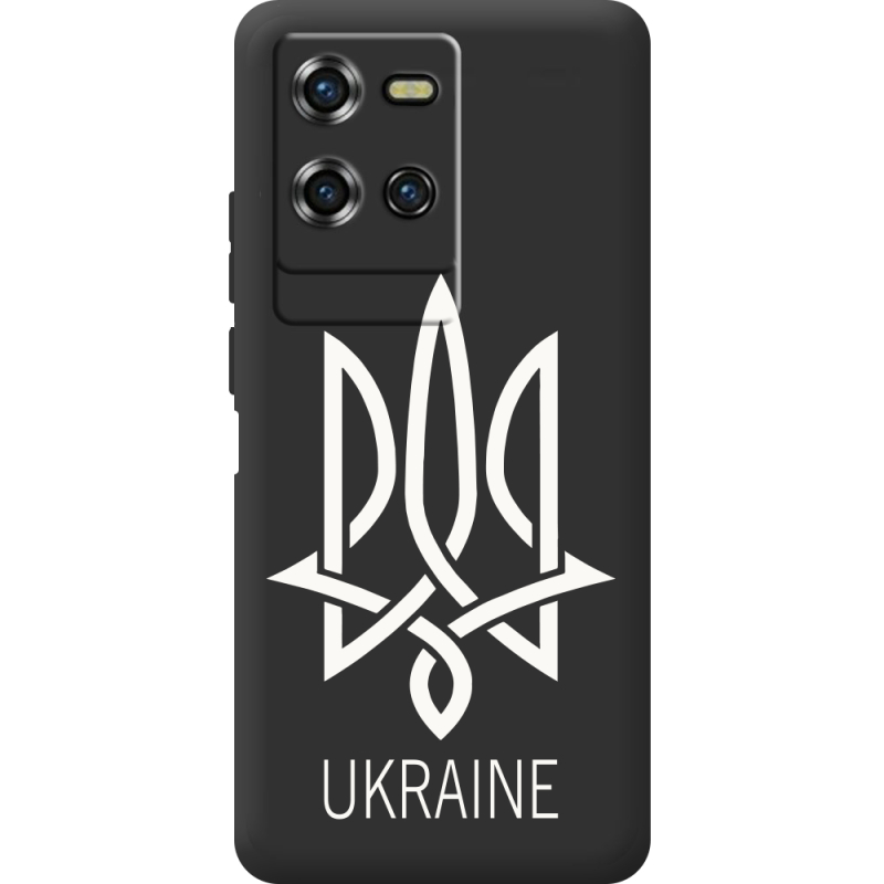 Чорний чохол BoxFace Oukitel WP50 Тризуб монограмма ukraine