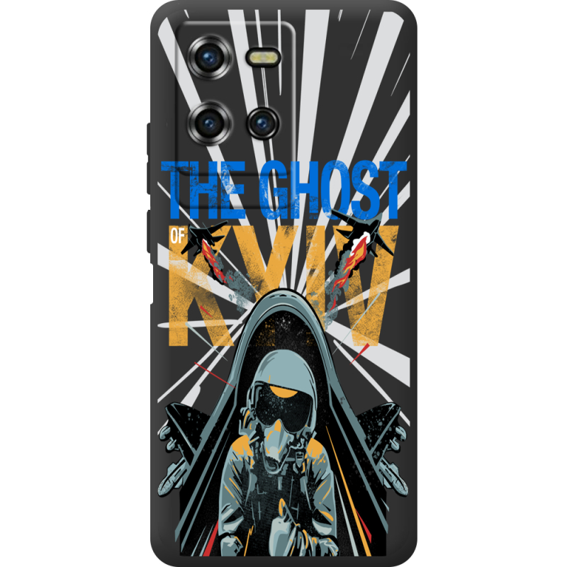 Чорний чохол BoxFace Oukitel WP50 Привид Києва в дії