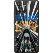 Чорний чохол BoxFace Oukitel WP50 Привид Києва в дії